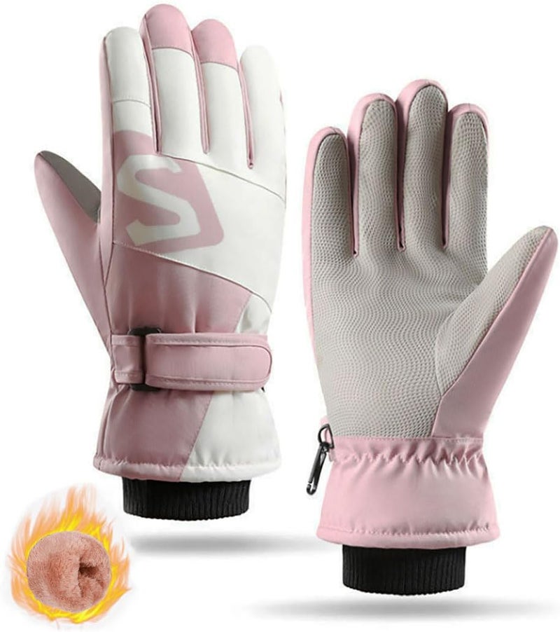 Ottsas Winter Gloves Women for Cold Weather Snow Gloves Touchscreen Ladies Ski Gloves for Women Waterproof Warm Windproof - Image 1
